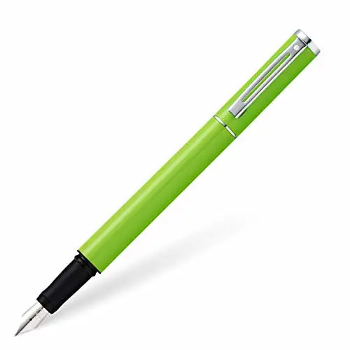 Sheaffer Pop Glossy Lime Green Fountain Pen Medium Nib &