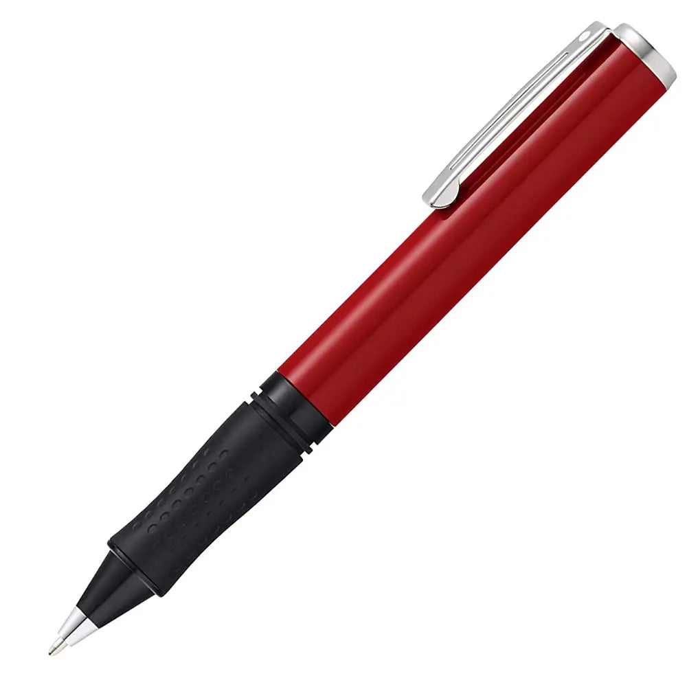 Sheaffer Pop Glossy Red Ballpoint Pen with Chrome Trim -