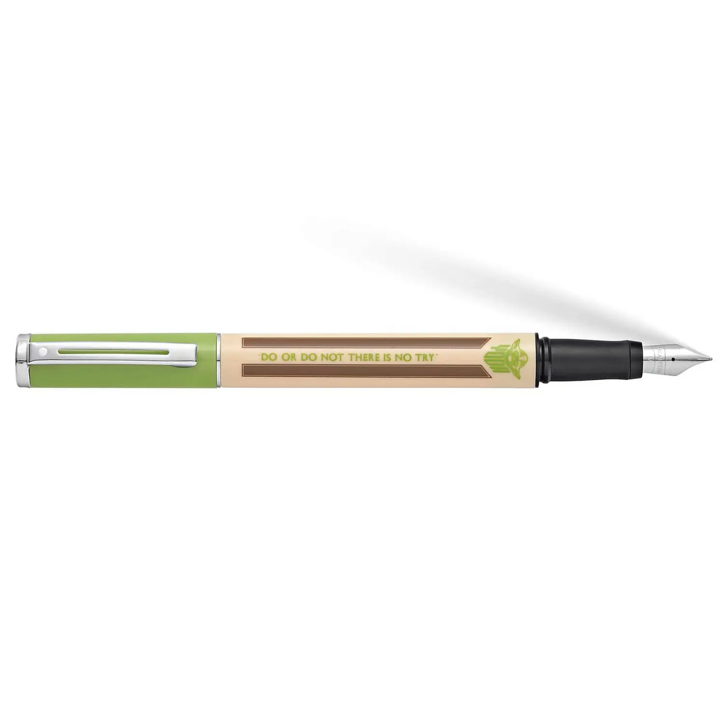 Sheaffer Pop Star Wars Yoda Fountain Pen Chrome Trim &