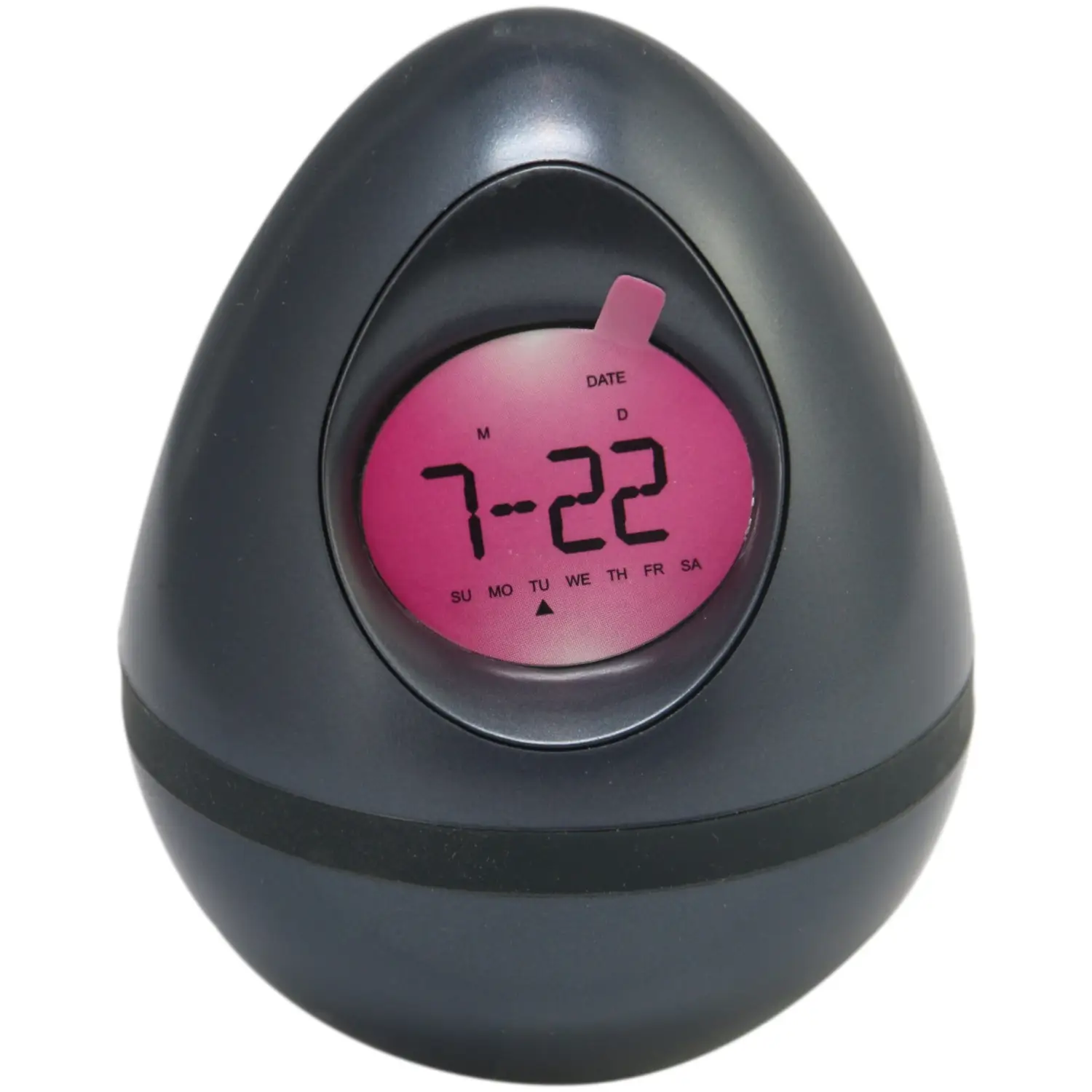Shift Clock Black - alarm clock