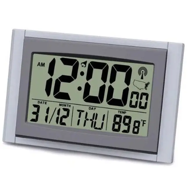 Sonnet 2 LCD Digital Atomic Time / Date / Temperature Desk