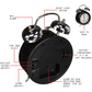 Sonnet Atomic Snooze Bell Alarm Clock T-4678 - Misc