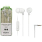 Sony Lightweight In-Ear Headphones with Mic (White)