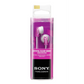 Sony Powerful Bass Sound In-Ear Wired Headphone (Pink)