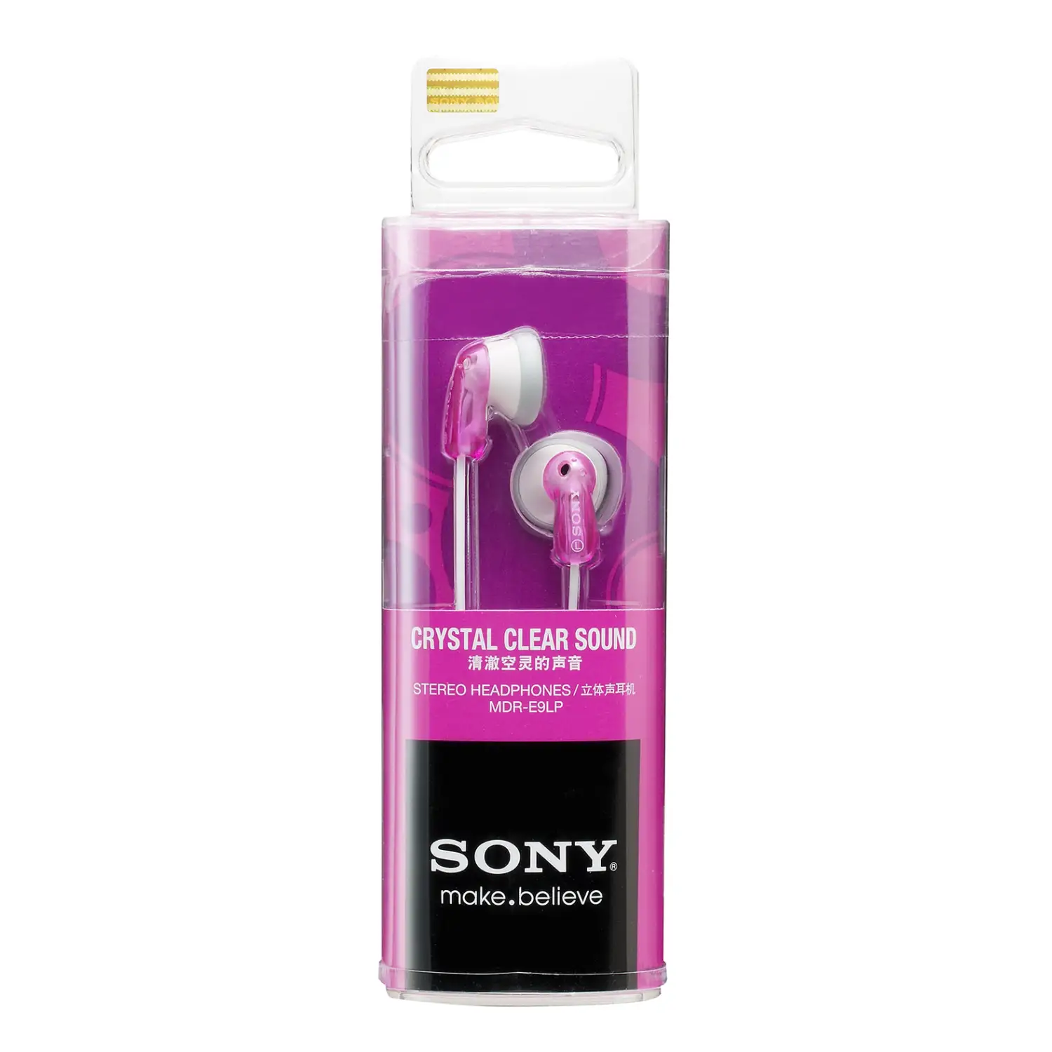 Sony Powerful Bass Sound In-Ear Wired Headphone (Pink)