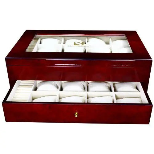 Steinhausen Executive Large Wooden Cherrywood Luxury Jewelry