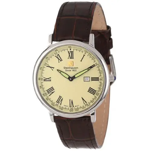 Steinhausen Men’s SW493SCA Dunn Horizon Ultra-Thin Swiss