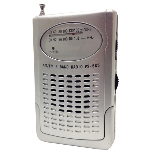 SUPERSONIC AM/FM/SPKR/POCKET SILVER - Misc