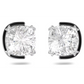 Swarovski Harmonia Mixed Metal White Crystals Pierced