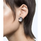 Swarovski Harmonia Mixed Metal White Crystals Pierced