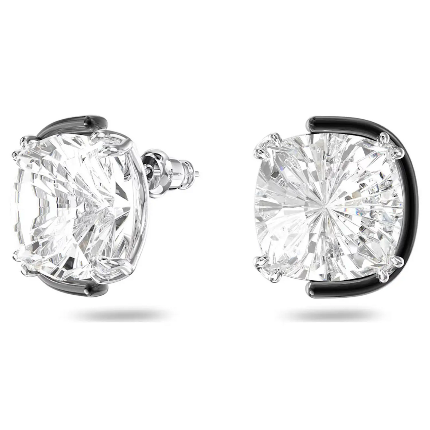 Swarovski Harmonia Mixed Metal White Crystals Pierced