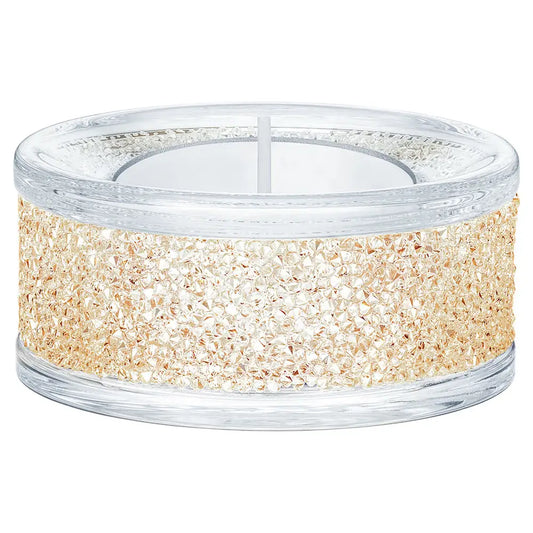 Swarovski Shimmer Tea Light Holder Gold Crystal AB) 5428724