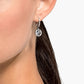 Swarovski Sparkling Dance Rhodium Plated White Crystals Drop