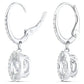 Swarovski Sparkling Dance Rhodium Plated White Crystals Drop