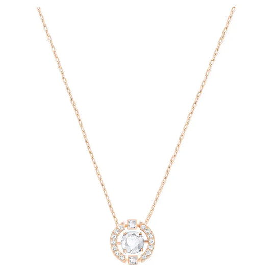 Swarovski Women’s Sparkling Dance Rose Gold White Crystals
