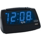 Sxe Ultra Fast USB Charging Digital Alarm Clock (Black)