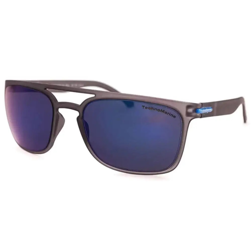 TechoMarine Manta Ray Metal Frame Blue Mirrored Lens