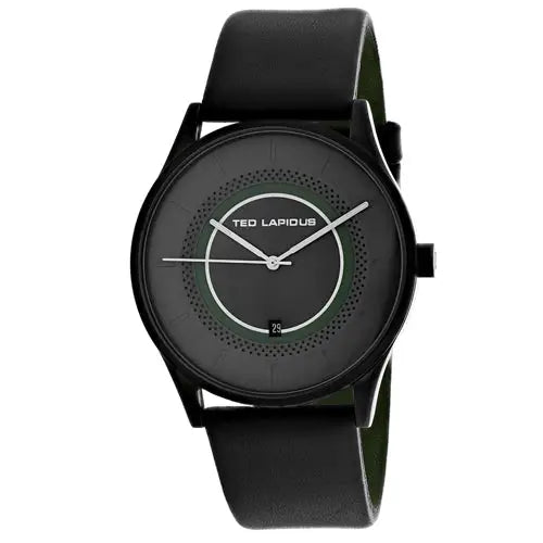 Ted Lapidus Men’s Classic Quartz Black Stainless