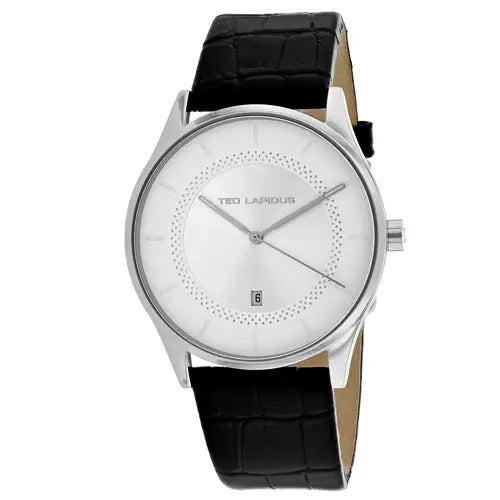Ted Lapidus Men’s Classic Quartz Stainless Steel/Black
