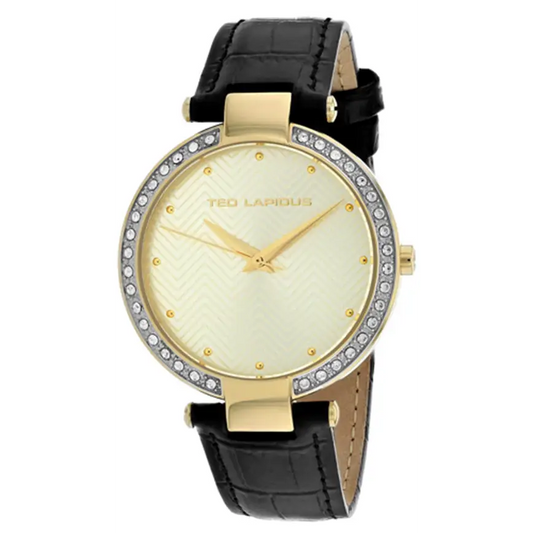 Ted Lapidus Women’s Classic Quartz Stainless Steel/Black