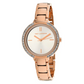 Ted Lapidus Women’s Classic Rose Gold Tone Stainless Steel