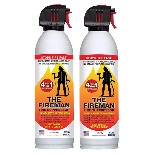 The Fireman Fire Extinguisher Spray: UL Approved Home Use 18