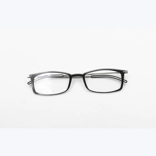 ThinOptics +2.50 Black Brooklyn Reading Glasses Milano Case