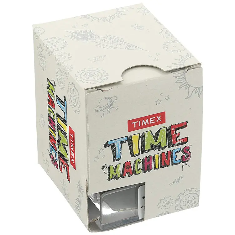 Timex Kids’ Analog Quartz Stars and Flag Black Nylon Watch