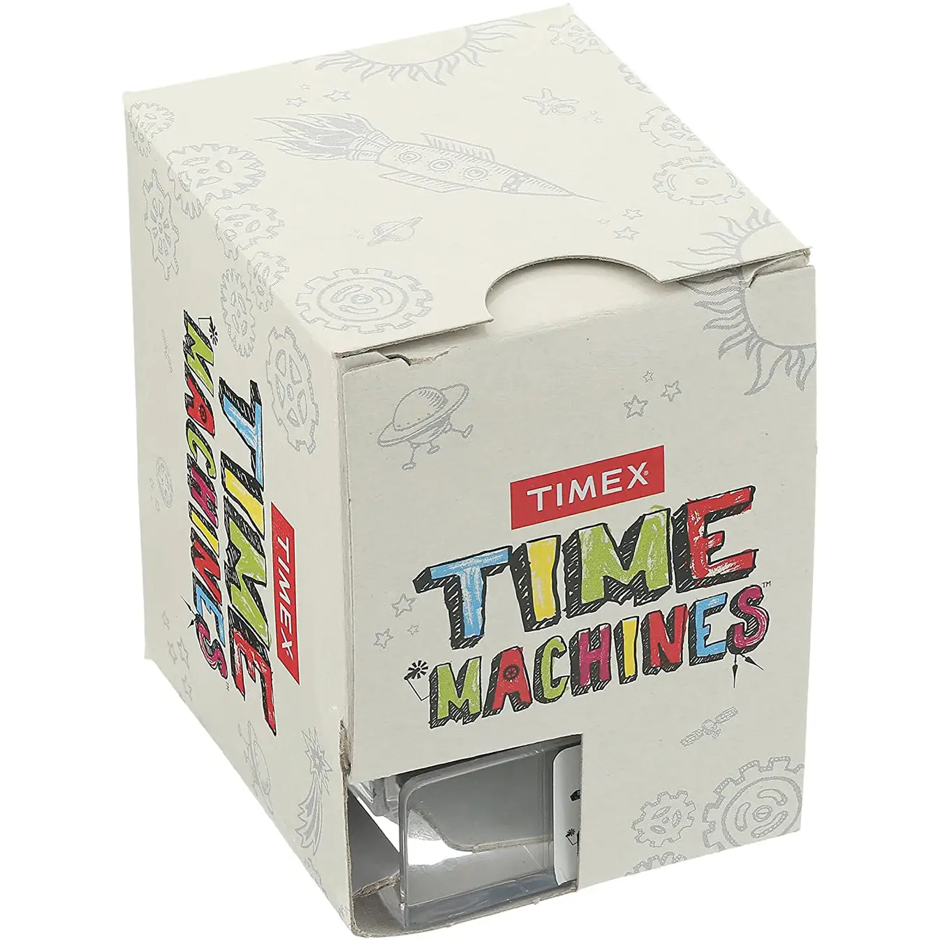 Timex Kids’ Time Machines Quartz Grey Plastic/Fabric