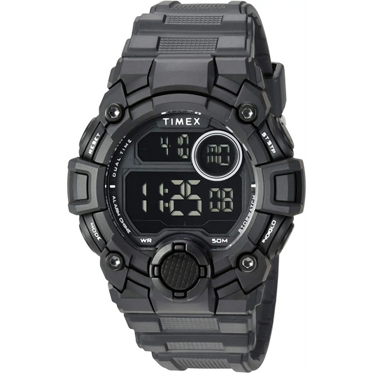 Timex Men’s A-Game DGTL Quartz Chronograph Black Resin Watch