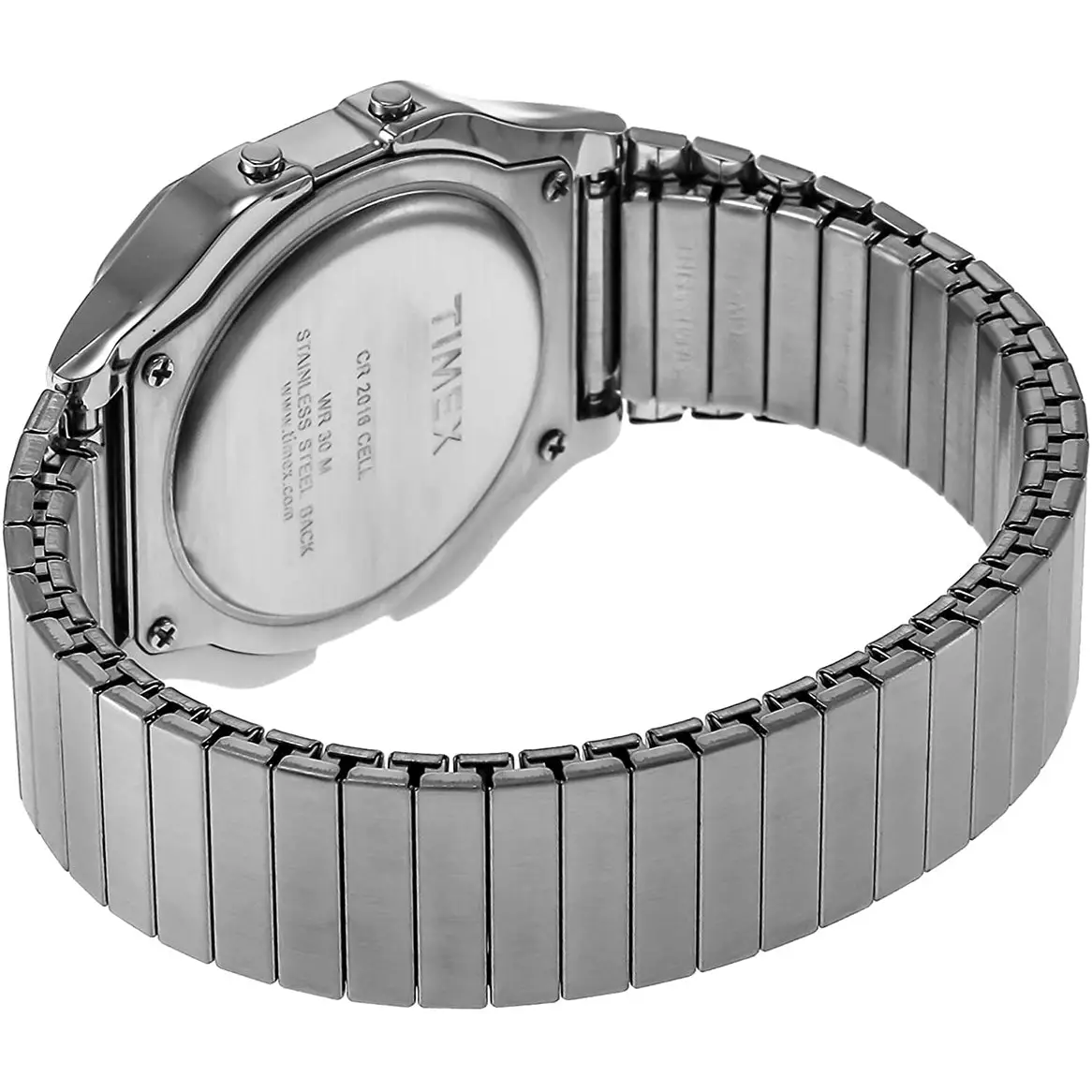 Timex Men’s Classic Digital Quartz Resin/Stainless Steel