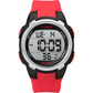 Timex Men’s Digital Quartz 150 Lap Memory Black/Red Resin