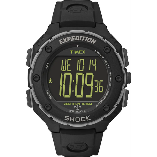 Timex Men’s Expedition Shock XL Digital Quartz 200m Black