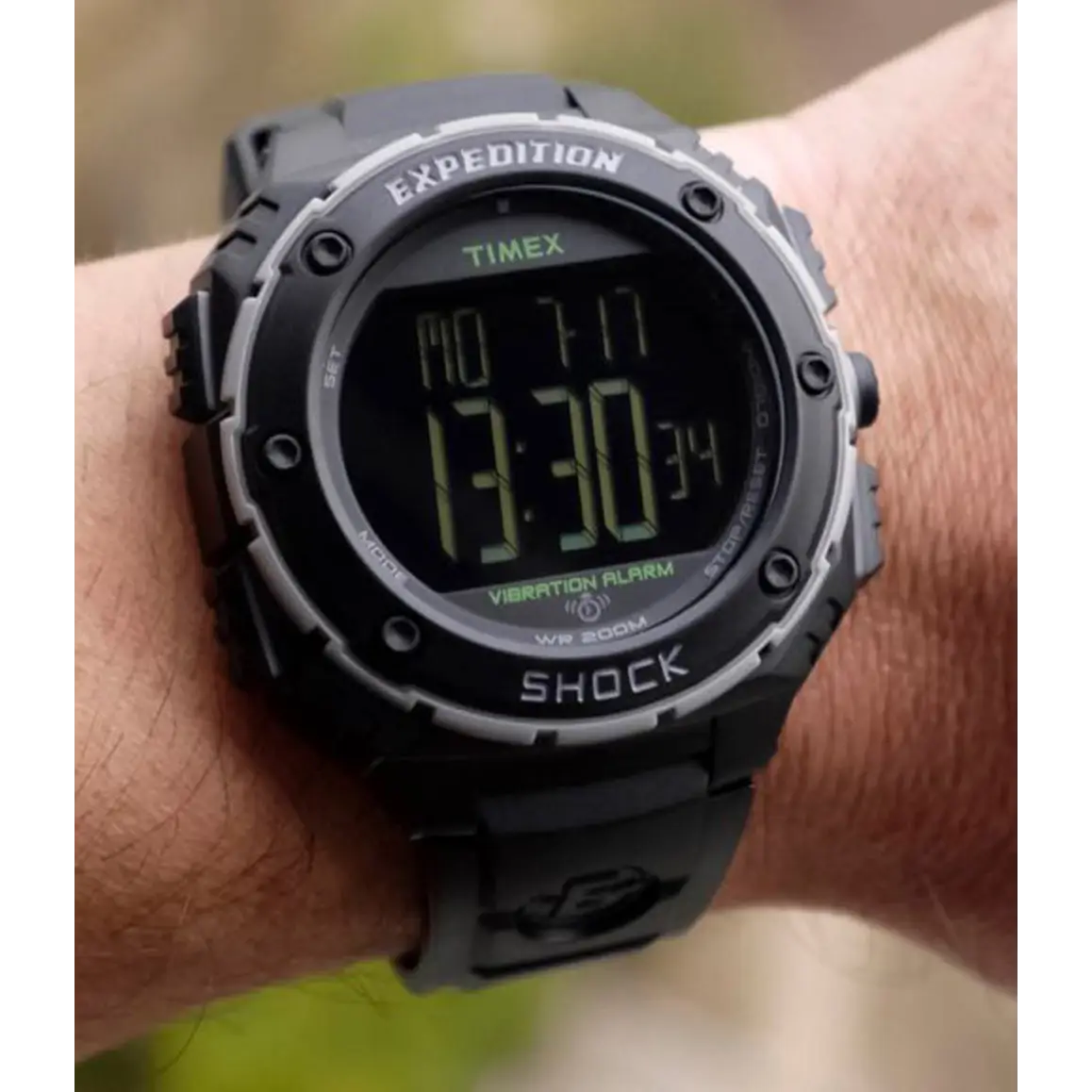 Vibrating Alarm Timex Shock Xl Timex Men's Expedition Shock XL