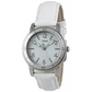 Timex Women’s Analog Quartz White Leather Strap Watch