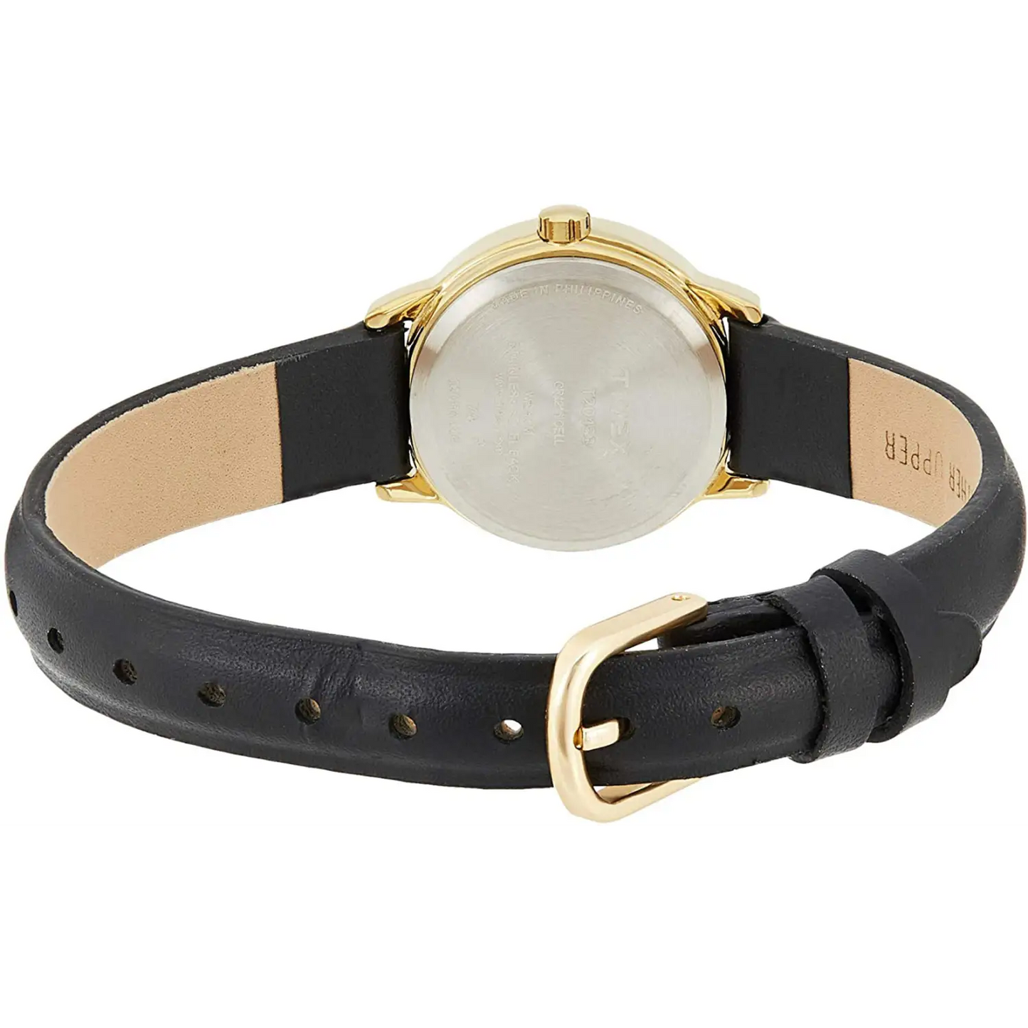 Timex Women’s Easy Reader Quartz Gold Tone Brass/Black