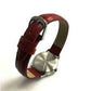 Timex Women’s Easy Reader White Dial Silver Brass/Red