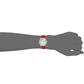 Timex Women’s Easy Reader White Dial Silver Brass/Red