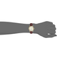 Timex Women’s Essex Avenue MOP Gold Tone Brass/Brown Leather