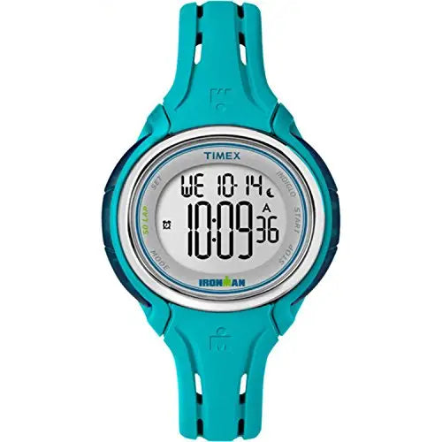 Timex Women’s Ironman Sleek 50 Lap Stopwatch | Blue | Sport