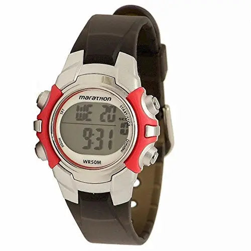 Timex Women’s Marathon 50m Digital Display Night Light Black