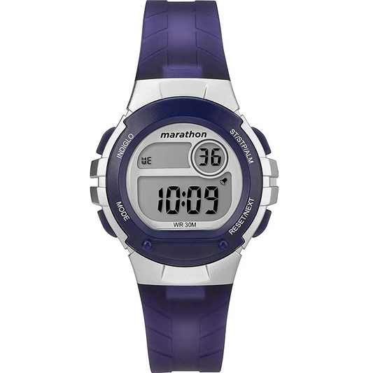 Timex Women’s Marathon Digital Quartz Purple Resin Watch