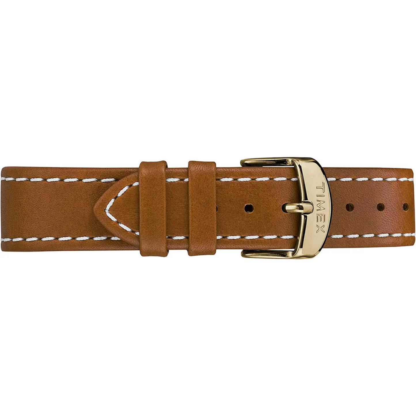 Timex Women’s New England Brass Case/Brown Leather Watch