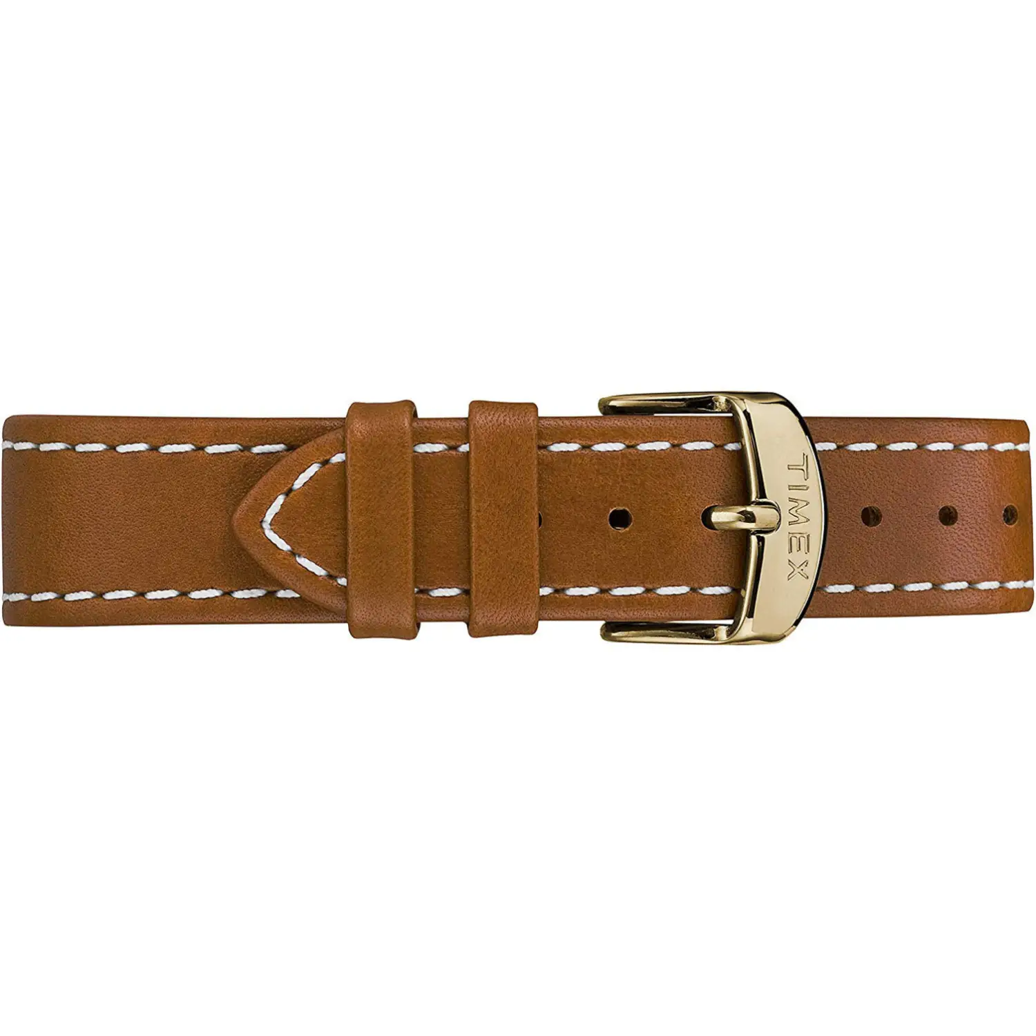 Timex Women’s New England Brass Case/Brown Leather Watch