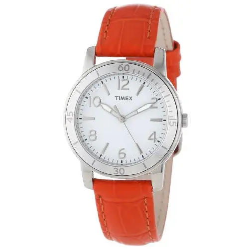 Timex Women’s T2P053KW Ameritus Sport White Dial Cherry
