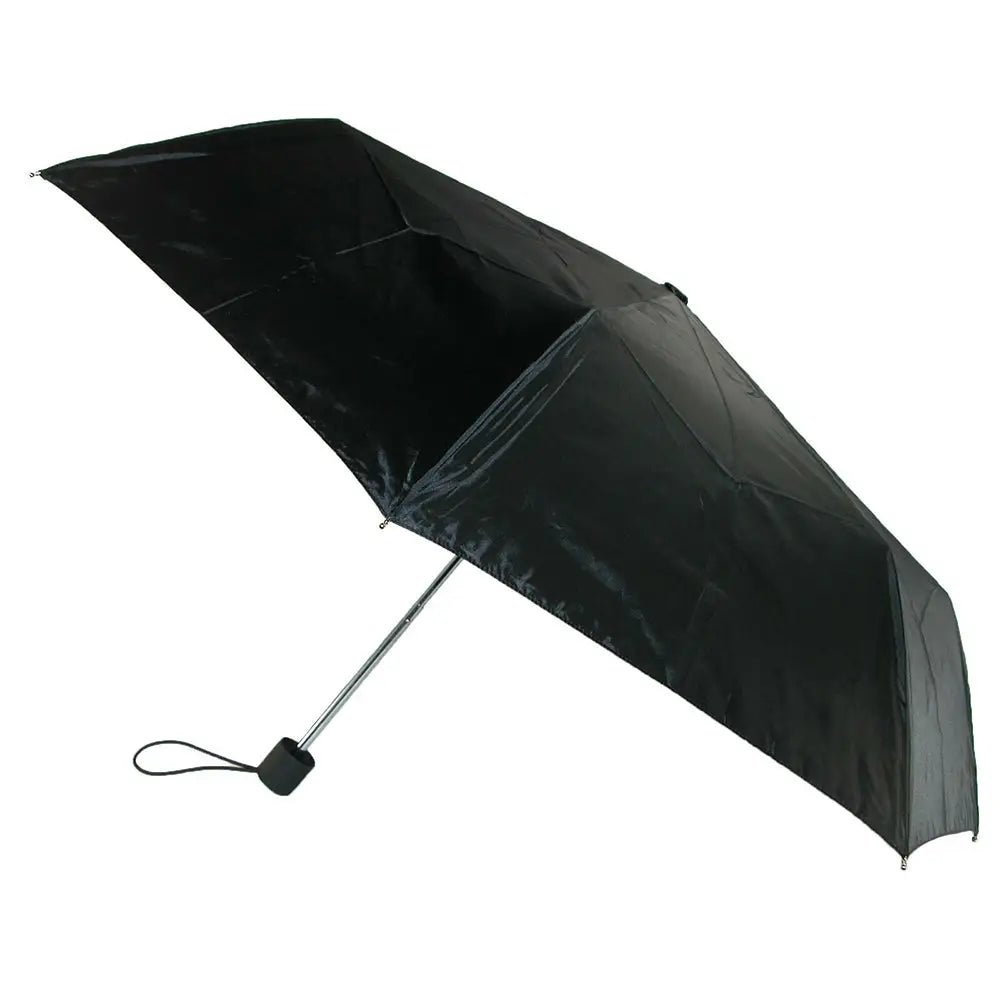 Totes NeverWet Totesport Manual Compact Umbrella (Black)
