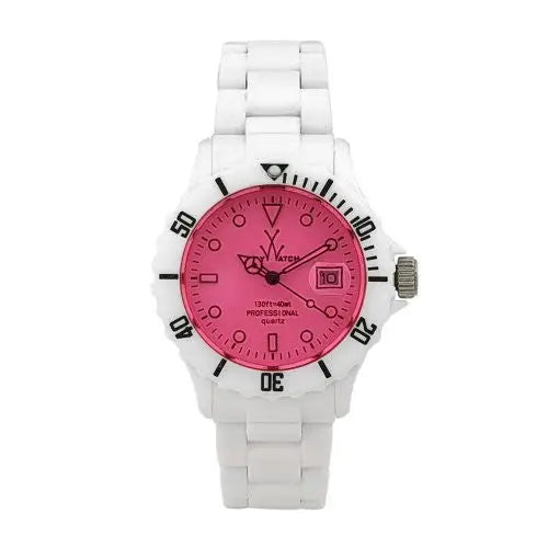TOY FLUO MOOD ONLY TIME WHITE DIAL WATCH - Watches toy