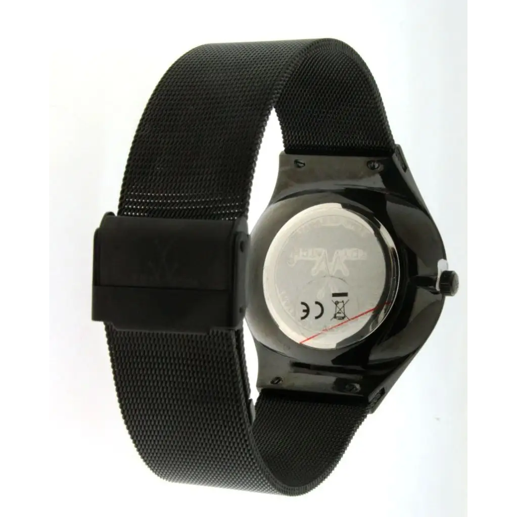 black unisex watch