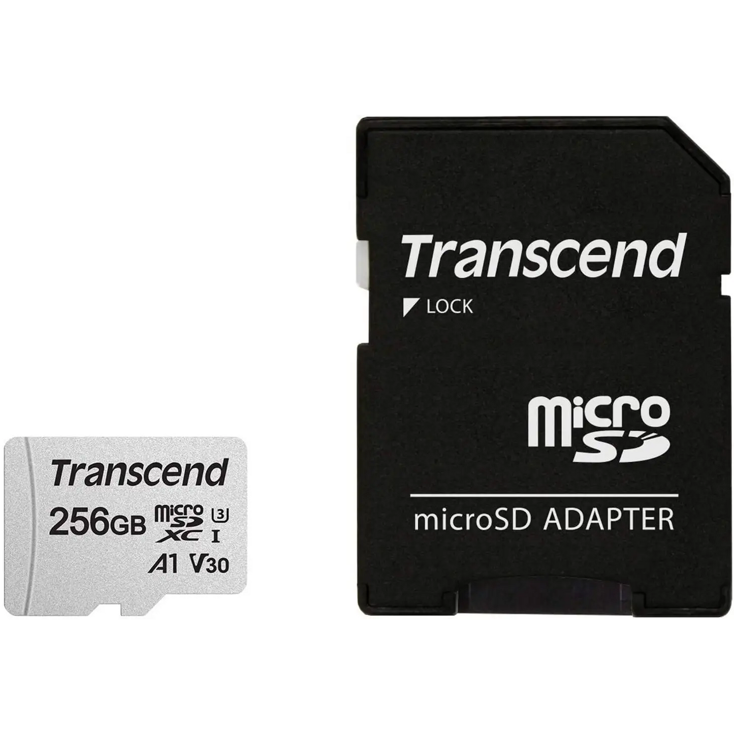 Transcend 256GB Class 10 MicroSDXC I with Adapter Memory