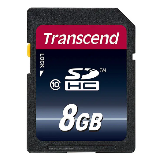 Transcend 8GB Class 10 SDHC Card (TS8GSDHC10) - Misc